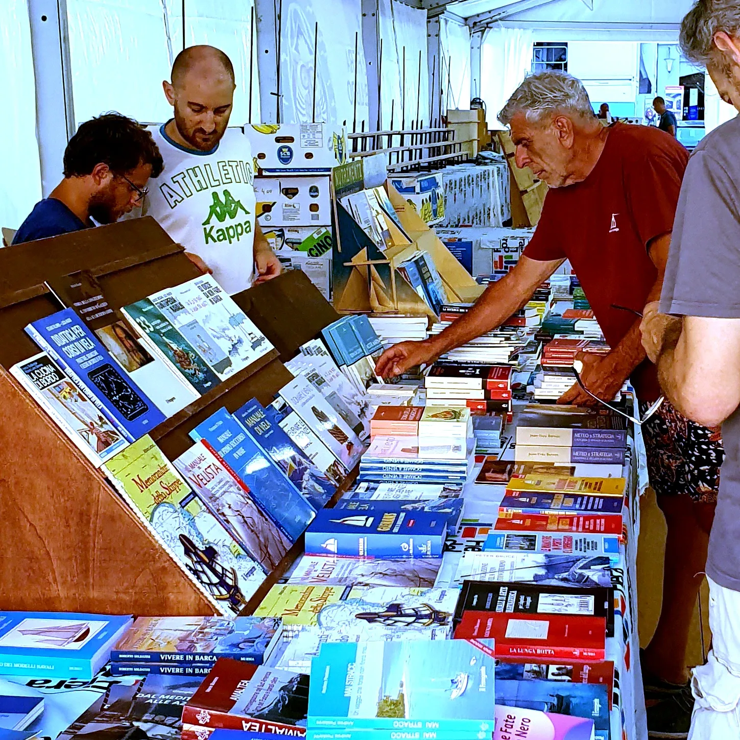 Istruttori di Annje Bonnje alla Fiera del Libro di Como